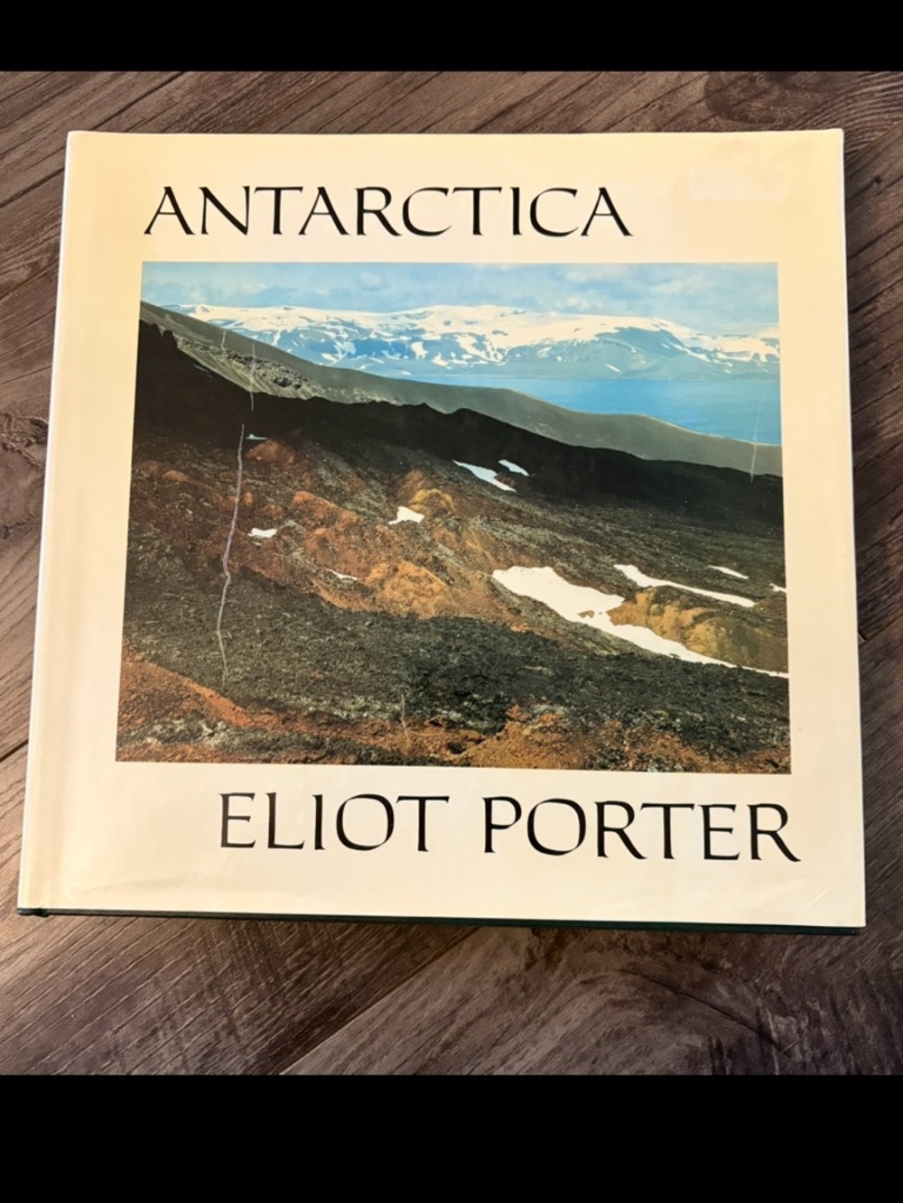 Vintage Antarctica by Eliot Porter Hardcover photo book coffee table book decor
